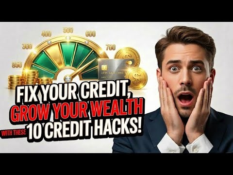 Boost Your Credit & Build Wealth FAST With These 10 Genius Tips