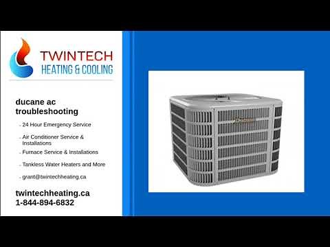 ducane air conditioner troubleshooting