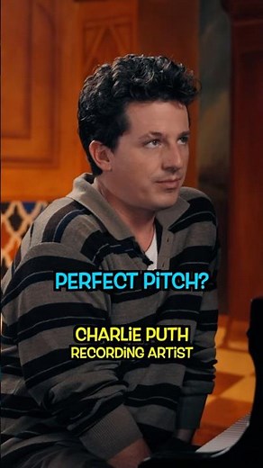 When Charlie Puth learned he had perfect pitch #charlieputh #perfectpitch #shorts