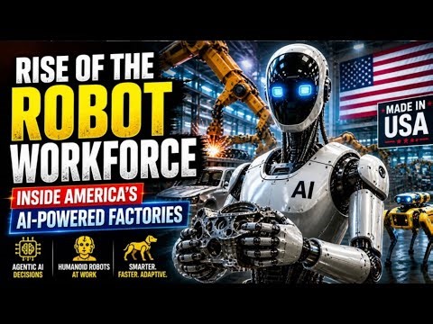 The Rise of Robot Workforce Inside America's AI- powered factories