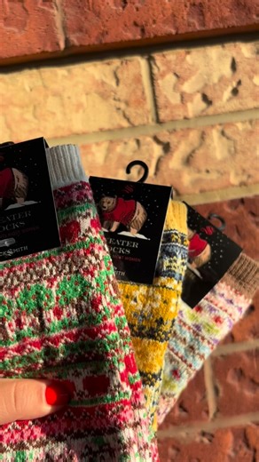 Sweater socks that feel like a hug for your feet 🧦❄️ Cozy, warm, and full of personality — these styles are made with sweater-like softness and the coolest prints around. #ArtzAxentz #SocksmithCanada #CozyFeet #SweaterSocks #WarmAndComfy #SockLove #WinterEssentials #CuteAndCozy | Artz Axentz Boutique