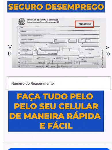Como Solicitar Seguro Desemprego pelo Celular