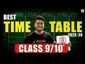 The Only Timetable You Need for CBSE Class 9 & 10 to Score 100%! CBSE 2023-24‪@Vedantu9_10‬