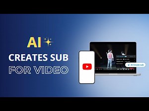 AI Subtitle Generator for Youtube video