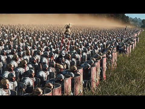 Germanic Tribes Vs Roman Empire: Battle of the Marcomannic Wars 172 AD | Cinematic