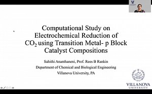 Computational Study on Electrochemical Reduction of CO2 using Transition Metal- p Block Catalyst Compositions