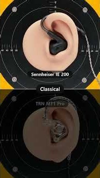 $150 vs $20 IEM | Sennheiser IE 200 vs TRN MT1 Pro | Classical #shorts