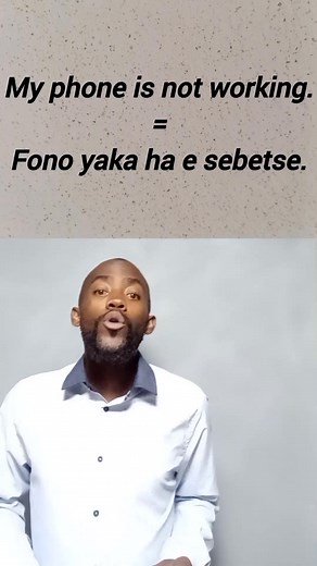 25 reactions · 6 comments | Let the Sesotho lessons begin. #learnsesothoinfewseconds #tearfen #tearfensesothoaddresser | Tearfen Sesotho Addresser | Facebook