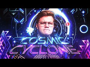 I LIKED SONIC WAVE?! // Cosmic Cyclone 100% // Geometry Dash 2.2