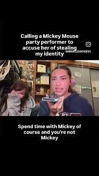 Mickey vs Mickey 🐭 #pranks #prankcall #shorts #shortsfeed #viral #reels #funny #video
