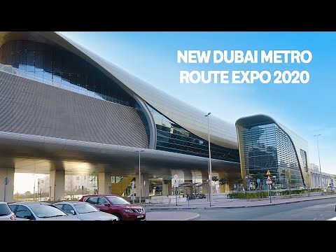 NEW DUBAI METRO LINE ROUTE EXPO 2020