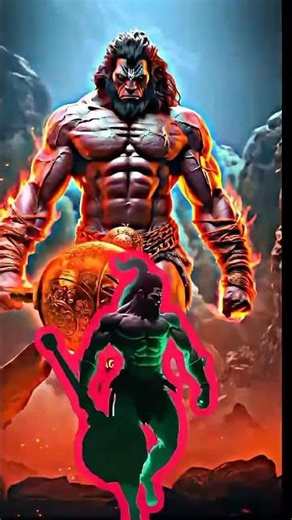 Hanuman Ji powerful shorts🚩 Jai Bajrangbali #HanumanJi #HanumanShorts #JaiShreeRam#viral