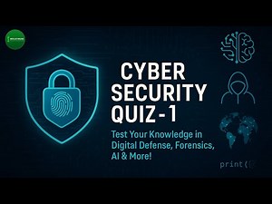 Think You’re Cyber Smart? 🧠 Take the Ultimate Cyber Security Quiz (2025 Edition) #cybersecurity