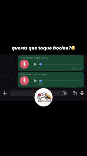 ¿Quieres que toque bocina? ¡Toco!