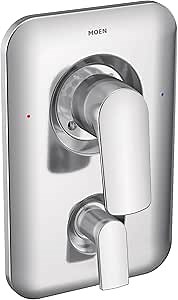 Moen Method Chrome Posi-Temp Shower Valve with Built-in 3-Function Transfer Valve Trim Kit, Valve Required, T2810
