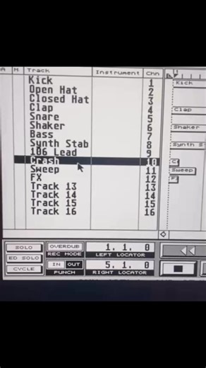 We continue going through our archive vault, this time with an original Atari ST cubase session, which was used for I Dream and Places #tilt #archives | TILT