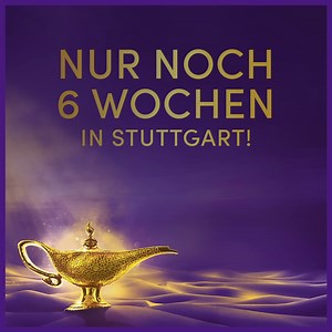Viel Zeit bleibt nicht mehr, bis sich der Dschinni in die Wunderlampe 🧞‍♂️ zurückzieht und bis Disneys ALADDIN Stuttgart Lebewohl sagt. 👋 Erlebt die Magie jetzt noch mal live! http://ms.spr.ly/6184ezzq6 | Aladdin - Das Musical
