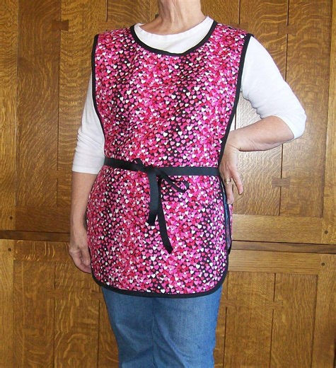 Heart Print Cobbler Apron: One Size Kitchen Cobbler With 2 Pockets - Etsy