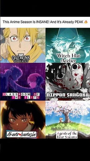 This Anime Season Is INSANE! And It’s Already PEAK 😳