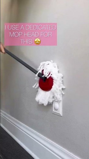 A simple, fast, and effective way to clean baseboards and walls!