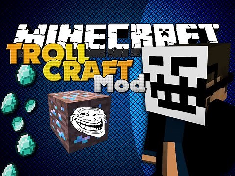 Minecraft Mod - TROLLCRAFT MOD - ITEMS TO TROLL FRIENDS