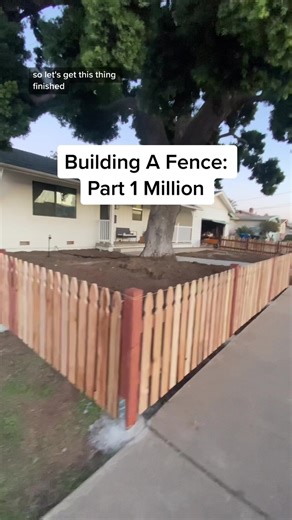 DIY Landscaping: Building A Fence!
