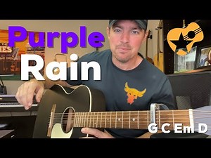 Purple Rain | Prince | Beginner Guitar Lesson