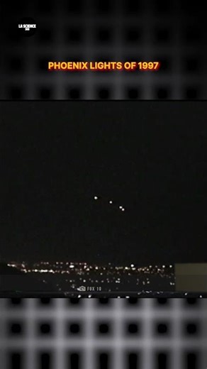 Les mystérieuses « Phoenix Lights » de 1997 ! #shorts #alien #ovni #shorts