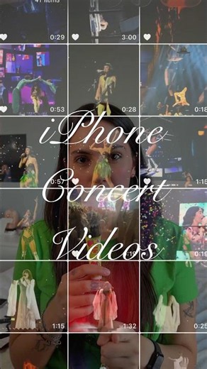 how to take iphone concert videos!!