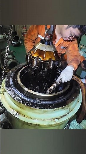 Alfa Laval F.O Purifier overhaul and Cleaning ''What It's Like to Work in a Ship's Engine Room"