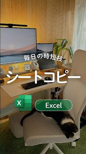 最速シートコピー⋆͛📢⋆ #エクセル #Excel #時短 #パソコン