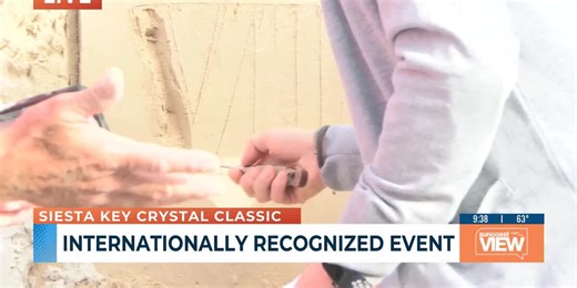 World-class sand sculptors compete at Siesta Key Crystal Classic