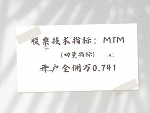 MTM(动量指标)