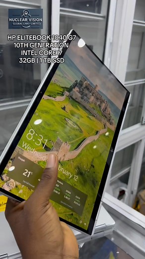 The HP EliteBook x360 1040 G7 is a premium convertible business laptop with 10th Gen Intel processors, a 14-inch Full HD touchscreen, and strong security features. It is built for portability, power, and versatility with a 2-in-1 design, an optional LTE modem, and a long-lasting battery, making it ideal for mobile professionals. 💥HP ELITEBOOK 1040 G7 💥10TH GENERATION 💥INTEL CORE i7 💥1 TB SSD 💥32GB RAM 💥 KEYBOARD LIGHT 💥 TOUCH SCREEN 💥 x360 CONVERTIBLE 💥FINGERPRINT 💥FACE 🆔 💥VOICE COMM