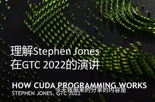解读StephenJones在GTC2022的演讲-How CUDA Programming Works