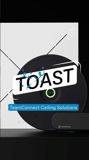 Toast or Roast: TeamConnect Ceiling — The Mic That Never Misses a Word | Sennheiser
