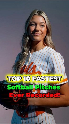 Top 10 Fastest Softball Pitches Ever Recorded! | Softball Junkies