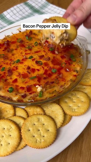 Bacon Pepper Jelly Cheese Dip Recipe