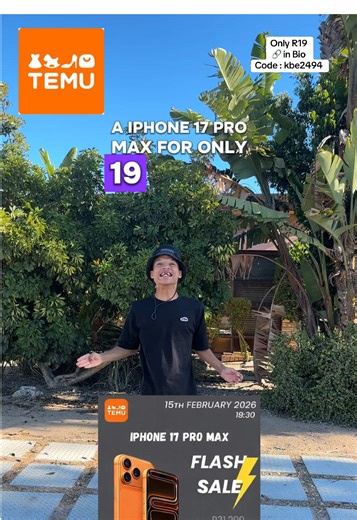 Unlock Amazing Deals at TEMU's R19 Flash Sale