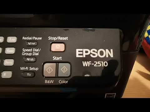 Epson wf-2510 configurazione Wifi