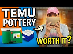 Pottery Wheel and Tools from TEMU! Was It Worth It?