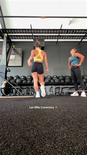 Les Mills Ceremony Partner Workout with Norwegian Bestie