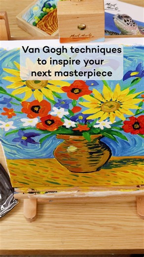 We see how much you love recreating Vincent van Gogh’s iconic works –...
