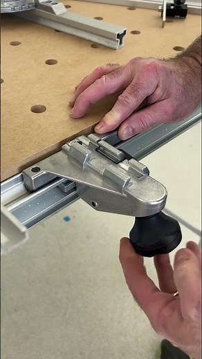 Our Trainer Sedge making setting up the MFT/3 for cross cutting look easy 🙂 #festoolusa