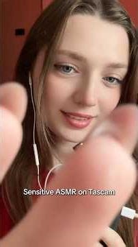 Sensitive asmr on tascam #asmr #asmrsounds #asmrrelax #asmrtingles #asmrsleep #relax #tingles