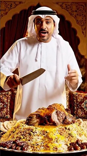 Emirati Camel Majlis Platter | Traditional UAE Desert Feast Recipe | Smart Kitchen