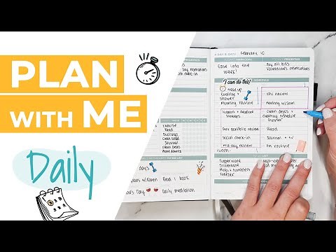 Plan with Me Daily ft. Clever Fox Daily Planner 2nd Edition