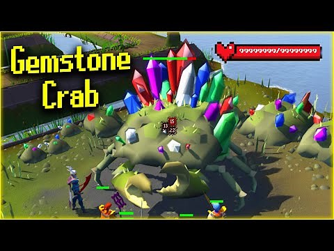 Are Gemstone crab the BEST AFK combat training in OSRS?