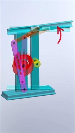 Quick Return Mechanism #solidworkstutorial #cad