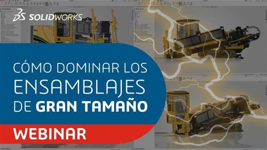 Cómo acelerar SOLIDWORKS y dominar los ensamblajes de gran tamaño ⚡⚙️ | Easyworks